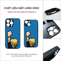 Thumbnail Ốp lưng Unique Case dành cho iPhone in hình one piece sanji OP003 1