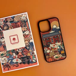 Thumbnail Ốp lưng Unique Case dành cho điện thoại iPhone phong cách Nhật Bản Japanese Style CHAT116 3