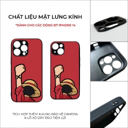 Thumbnail Ốp lưng Unique Case dành cho iPhone in hình one piece luffy OP001 1