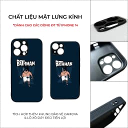 Thumbnail Ốp lưng Unique Case dành cho iPhone bathman CM095 1