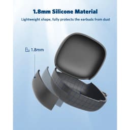 Thumbnail Ốp tai nghe Earfun Air Pro 3 - Đen 1