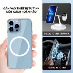 Thumbnail Ốp Trong Suốt Không Ố Vàng Chính Hãng LIKGUS Cho IP 11-12-13-14-15-Pro-Plus-Promax - Lưng Cứng, Viền Cứng-Sạc Không Dây 3