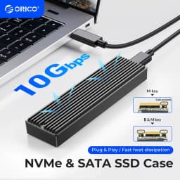 Thumbnail Orico M.2 NVME Vỏ USB C Gen2 PCIe SSD M2 SATA NGFF SSD Cho 2230 / 2242 / 2260 / 2280 (M2PF)) 1