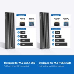 Thumbnail Orico M.2 NVME Vỏ USB C Gen2 PCIe SSD M2 SATA NGFF SSD Cho 2230 / 2242 / 2260 / 2280 (M2PF)) 4