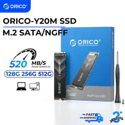 Thumbnail Orico M.2 SATA SSD 128GB 256GB 512GB M.2 2280 SATA III SSD 6Gbps Tốc độ đọc lên tới 500MB / s ORICO-Y20M 1