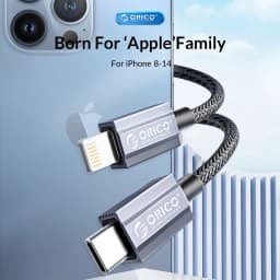 Thumbnail Orico PD 29W USB C Sang Lightning PD Cáp Sạc Nhanh Đồng Bộ Truyền Dữ Liệu USB C Loại C TypeC iPhone 14 Apple 1