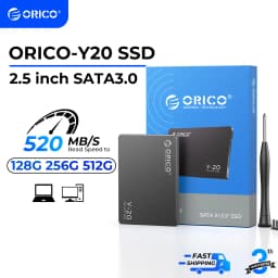 Thumbnail Orico SSD 2.5 SATA3.0 128GB 256GB 512GB Ổ cứng thể rắn cho máy tính để bàn máy tính xách tay (ORICO-Y20) 1