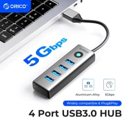 Thumbnail Orico USB 3.0 Hub 4 Cổng Cắm Và Chạy Ổ Cắm Mini Bộ Chia USB 5Gbps Hub USB Tốc Độ Cao (PDD4U) 1