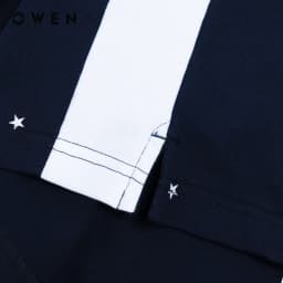 Thumbnail OWEN - Áo polo ngắn tay Body Fit APV243781 màu Xanh tím than chất liệu CVC Spandex 2