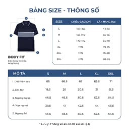 Thumbnail OWEN - Áo polo ngắn tay Bodyfit APV253633 màu Vàng đậm chất liệu Cotton-Poly-Spandex 3