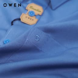 Thumbnail OWEN - Áo sơ mi dài tay Regular Fit AR230359DT màu Xanh chất liệu Bamboo 2
