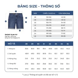 Thumbnail OWEN - Quần short Slim Fit SJ231827 màu Đen chất liệu Cotton- Spandex 4