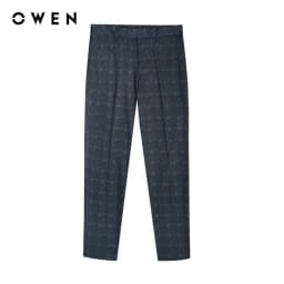 Thumbnail OWEN - Quần tây Trendy QD220682 màu Ghi chất liệu Knit 1