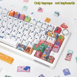 Thumbnail Pbt Cherry Profile 130 / 131 / 128 / 135 Phím Bộ keycaps màu cho bàn phím cơ RK 2