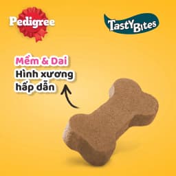 Thumbnail PEDIGREE Tasty Bites Bánh thưởng cho chó con dạng xương gặm – Vị Gà và Rau Củ - 50g 2