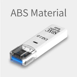 Thumbnail Pffee Đầu Đọc Thẻ Nhớ 2 Trong 1 Tốc Độ Cao USB3.0 5G 4