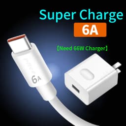 Thumbnail Pffee Cáp SạC Nhanh 6A USB C 66-120W Chuyên DụNg 2