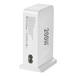 Thumbnail Pffee Cốc Sạc Nhanh 6 Cổng usb c gan 3 100w 30w 200w Cho Điện Thoại / Máy Tính Bảng / laptop 4