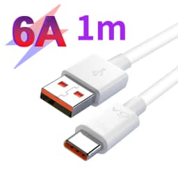 Thumbnail Pffee Dây Cáp Sạc Nhanh USB Type C 120W 6A Chuyên Dụng Cho Huawei Xiaomi 1