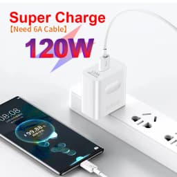 Thumbnail Pffee Dây Cáp Sạc Nhanh USB Type C 120W 6A Chuyên Dụng Cho Huawei Xiaomi 2