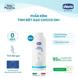 Thumbnail Phấn rôm tinh bột gạo Chicco 0M+ 150g 4
