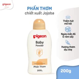 Thumbnail Phấn thơm em bé Pigeon Nắp màu 100g/200g/450g 2