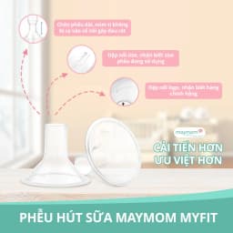 Thumbnail Phễu Hút Sữa Maymom Myfit, Phụ Kiện Thay Thế Máy Vắt Sữa Medela, Spectra, Avent, Unimom, Rozabi, Cimilre (1 cái) 4