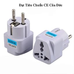 Thumbnail Phích Cắm Điện Chuyển Đổi Từ 3 Chân Sang 2 Chân HOKU An Toàn Chịu Nhiệt Độ Cao 220V Loại Tròn PCD02 3