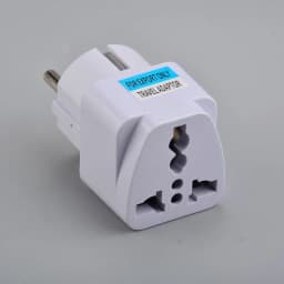 Thumbnail Phích Cắm Điện Chuyển Đổi Từ 3 Chân Sang 2 Chân HOKU An Toàn Chịu Nhiệt Độ Cao 220V Loại Tròn PCD02 4