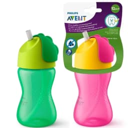Thumbnail Philips Avent Bình Tập Uống Có Ống Hút Cho Bé 12 Tháng Tuổi 300ml 1