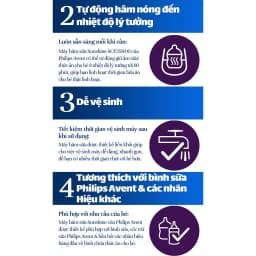 Thumbnail Philips Avent Máy Hâm Sữa Và Thức Ăn Siêu Tốc Bằng Điện 4