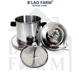Thumbnail Phin pha cà phê Inox Cao cấp B'lao Farm phin cafe bền đẹp sáng bóng sang trọng. 1