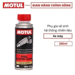 Thumbnail Phụ gia vệ sinh hệ thống nhiên liệu xe máy - FUEL SYSTEM CLEAN MOTO 200ml 1