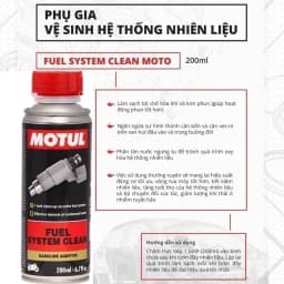 Thumbnail Phụ gia vệ sinh hệ thống nhiên liệu xe máy - FUEL SYSTEM CLEAN MOTO 200ml 2