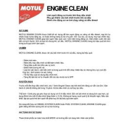 Thumbnail Phụ gia vệ sinh động cơ xe ô tô - ENGINE CLEAN AUTO 300ml 4