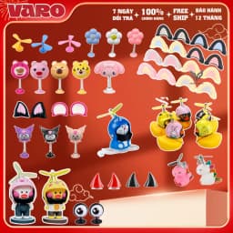Thumbnail Phụ Kiện Gắn Mũ Bảo Hiểm Tai Mèo Tai Gấu Vịt Vàng Gắn Xe Trang Trí Nón Bảo Hiểm Cao Cấp 1