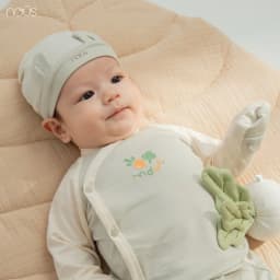 Thumbnail Phụ kiện sơ sinh Nous - 1 mũ sơ sinh / 1 đôi bao tay bao chân ( newborn / sơ sinh / NB ) 2