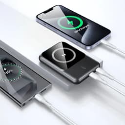Thumbnail Pin Dự Phòng không dây Trusmi PD20W WIRELESS(15W ) POWER BANK 5000mAh Black 2