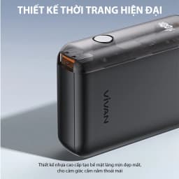 Thumbnail Pin dự phòng mini VIVAN VPB-Q10 9600mAh tích hợp cáp 3