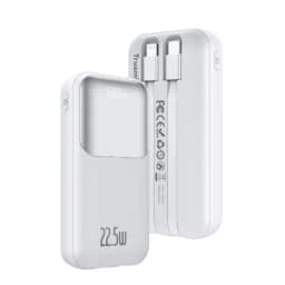 Thumbnail Pin Dự phòng Trusmi PD22.5W Ultra MINI DIGITAL With L+C Cable POWER BANK 10000mAh Black/White/Purple 1
