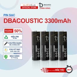 Thumbnail Pin sạc DBacoustic 3300mAh - Hộp 4V - Chuyên dụng cho mic không dây - Hàng chính hãng 1