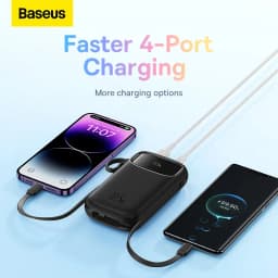 Thumbnail Pin sạc Dự Phòng Baseus Qpow2 20000mAh PD 22.5W Hai Cổng Tiện Dụng Cho Series iP Samsung Điện Thoại 3