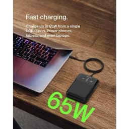 Thumbnail Pin sạc dự phòng Belkin Polymer Pocket Power 20,000 mAh, sạc nhanh 65w PD màn hình hiển thị pin 4