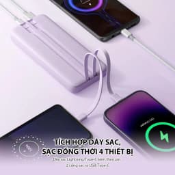 Thumbnail Pin Sạc Dự Phòng Chính Hãng 10000mAh VIVAN VPB-M10/ VPB-Q10 20000mAh X10 Sạc Nhanh Chuẩn PD/QC3.0 18W 3
