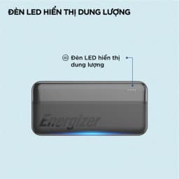Thumbnail Pin sạc dự phòng Energizer 20000mAh/ 3.7V - 3 cổng sạc ra tiện lợi, tích hợp sạc nhanh hai chiều 4