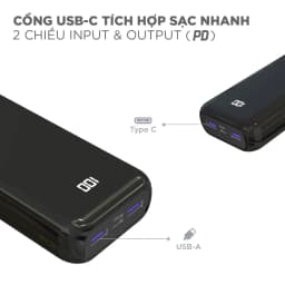 Thumbnail Pin sạc dự phòng Energizer 10.000mAh/20.000mAh/30.000mAh UE -  Hỗ Trợ Sạc Nhanh PD, Hàng Chính Hãng 2