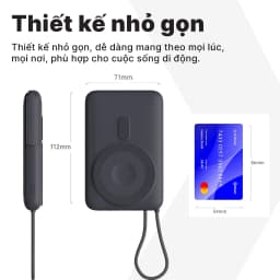 Thumbnail Pin sạc dự phòng không dây StarGO Star X sạc từ tính dung lượng 10000mAh sạc nhanh 22.5W 2