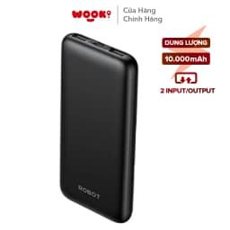 Thumbnail Pin Sạc Dự Phòng Wook RT12 Dung lượng 10.000 mAh 2 cổng sạc IN/OUT - Chính Hãng 2