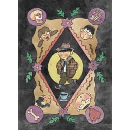 Thumbnail Postcard - Thị trấn Hoa mười giờ - Thám tử Ổi 1