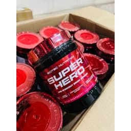 Thumbnail Pre-Workout | Super Hero SCITEC Hộp 285g | Hỗ trợ tập luyện Tăng sức mạnh, sức bền Duy trì tập trung 1